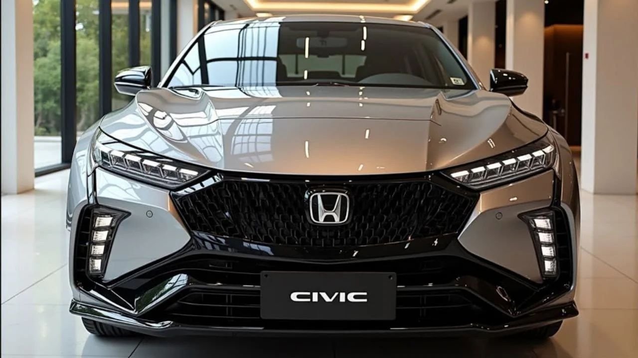 Honda Civic 2025 – 32 KM/L Mileage, Premium Styling & ADAS at Just ₹7,999 EMI