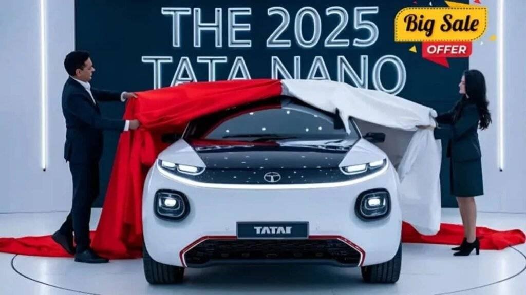 Tata Nano 2025 Launched in India – The Iconic Budget Car Makes a Stylish Comeback at Just ₹1.75 Lakh